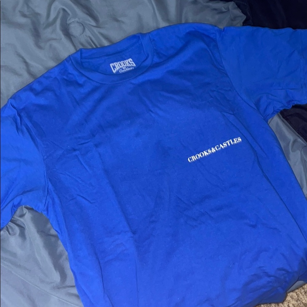 Crooks & Castles Blue T Shirt